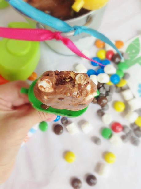 POLOS DE CHOCOLATE ROCKY ROAD
