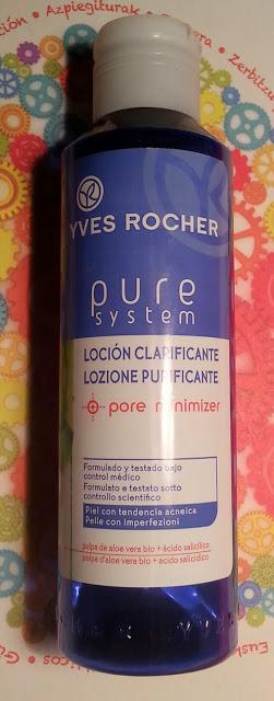 Review loción clarificante Pure System de Yves Rocher