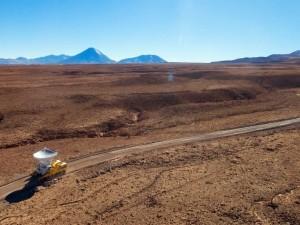 Transportando antena 66 de ALMA