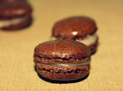 Tarta macarons chocolate