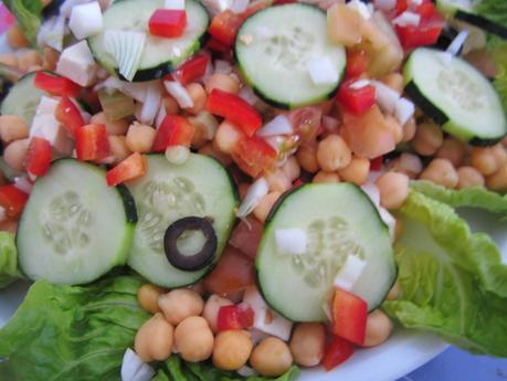 ENSALADA DE GARBANZOS