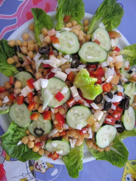ENSALADA DE GARBANZOS ENSALADA DE GARBANZOS