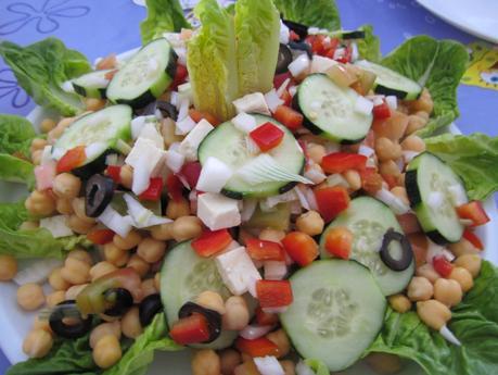 ENSALADA DE GARBANZOS