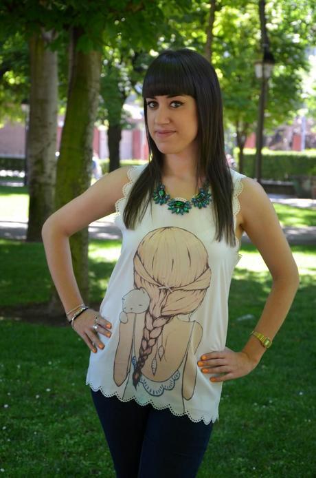 Oasap: Girl T-shirt!! Oasap: Girl T-shirt!!