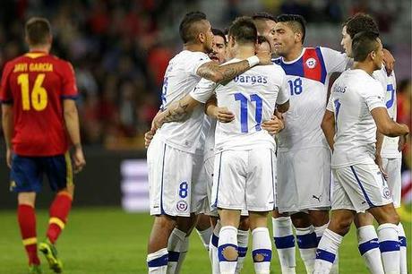 Chile 2 España 0 | Brasil 2014 | Grupo B