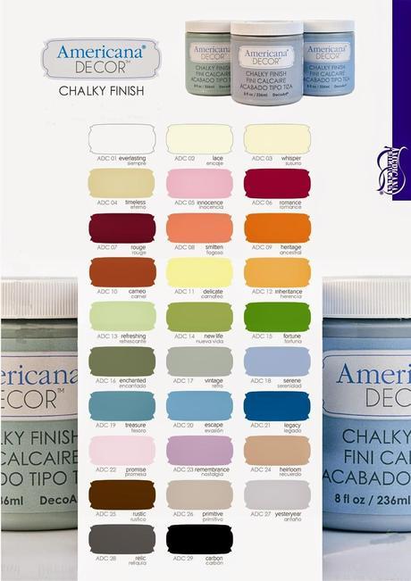 Pinturas de tiza Chalky Finish DecoArt