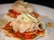 Tosta piperrada bonito