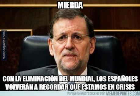 Los mejores memes de la derrota de España. Parte 2