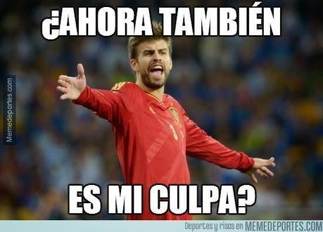 Los mejores memes de la derrota de España. Parte 1