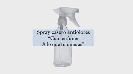 Spray casero antiolores Spray casero antiolores