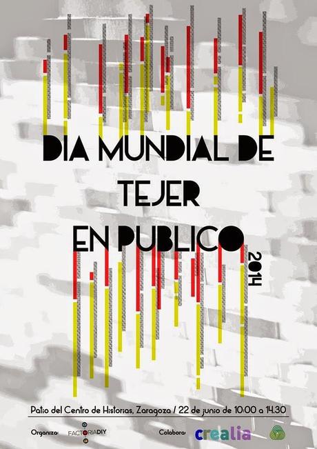 Dia mundial de tejer en publico