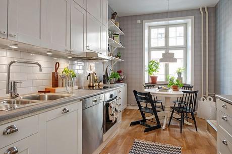 Un hogar bien dispuesto en Gotemburgo.