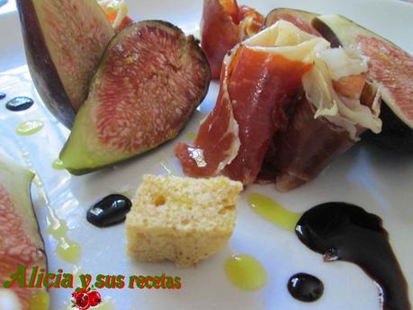 COLLÂGE DE BREVAS Y JAMÓN IBÉRICO