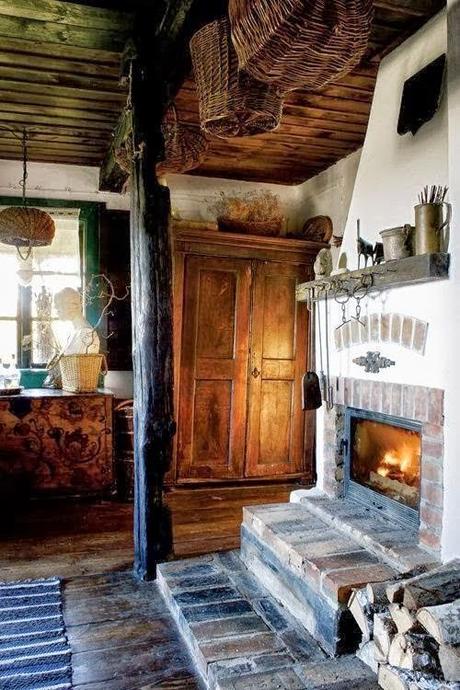 Hogares Rusticos / Rustic Fireplace Mantels