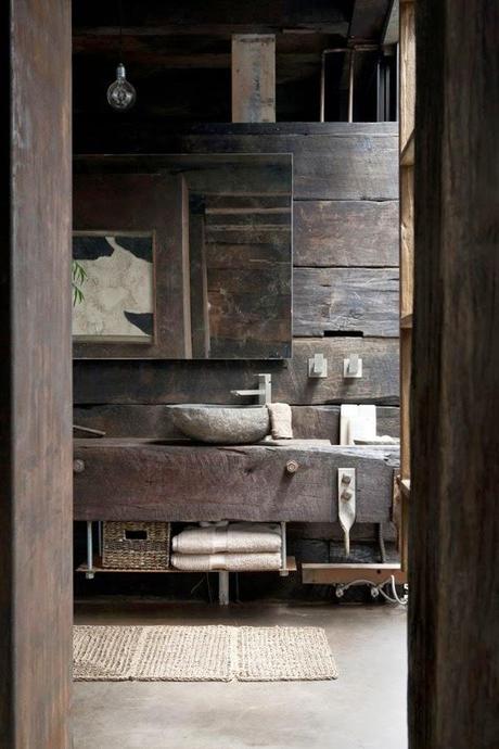 Sanitarios Rusticos / Rustic Style Bathroom