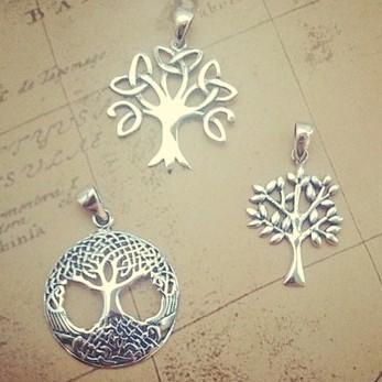 colgantes plata arbol de la vida - Joyería de Plata El Rincón de Mis Alhajas