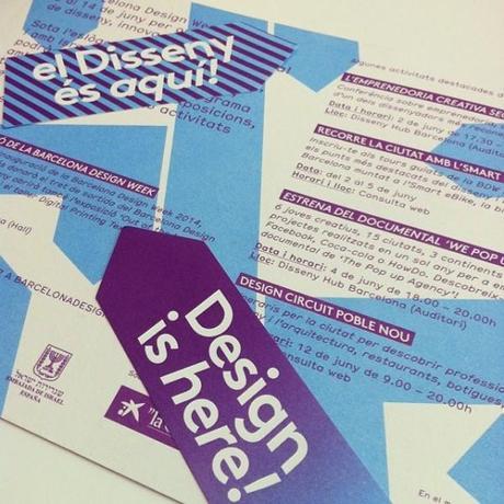 Lo que fue la Barcelona Design Week 2014: innovación, diseño y emprendeduría. Imagen gráfica Bdw14