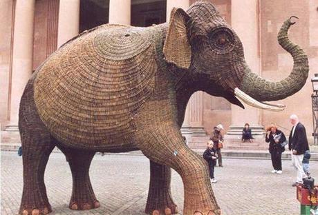 Impresionantes trabajos en Mimbre