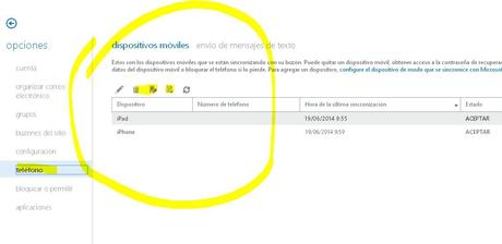 sincronización entre cuentas office 365
