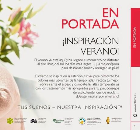 ESTRENAMOS VERANO CON EL NUEVO CATÁLOGO DE ORIFLAME