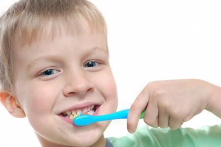 los dientes de los niños
