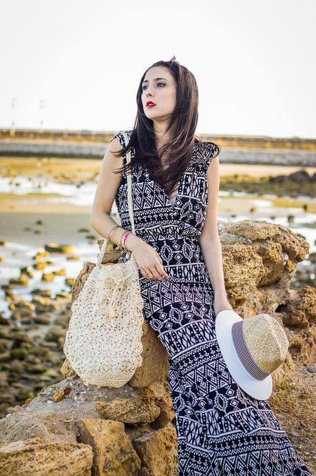 Aztec Maxi Dress