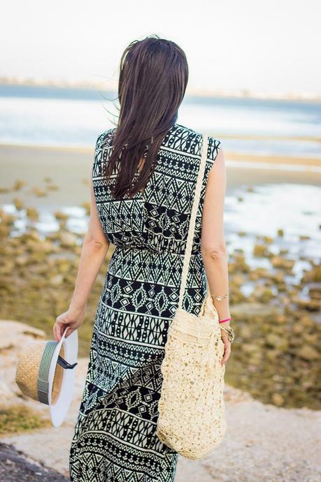 Aztec Maxi Dress