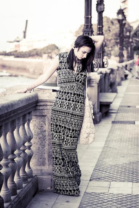 Aztec Maxi Dress