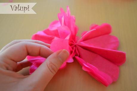 DIY - Flores con papel de seda