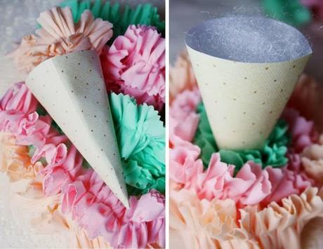 Diy......dulces guirnaldas en forma de ice cream.