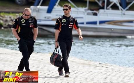 ENTREVISTA CON ROMAIN GROSJEAN PREVIO AL GP DE AUSTRIA 2014