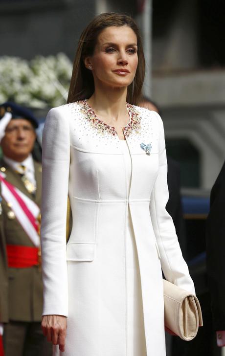 Letizia viste de republicana para ser reina