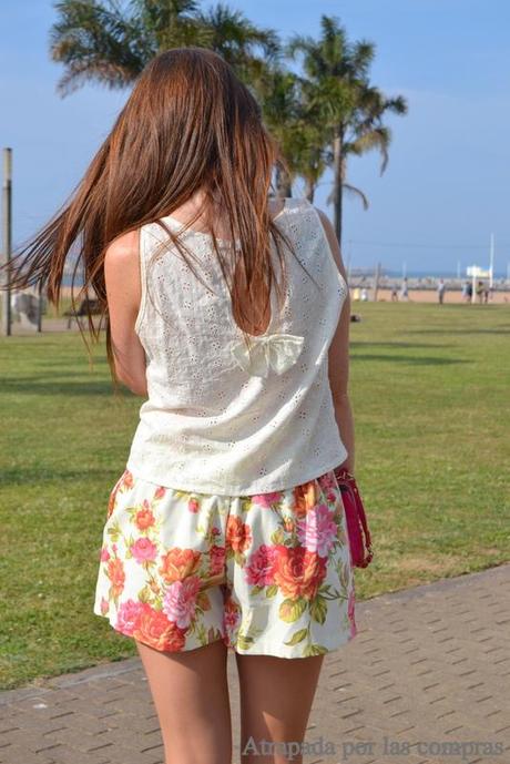 FLOWERED SHORT