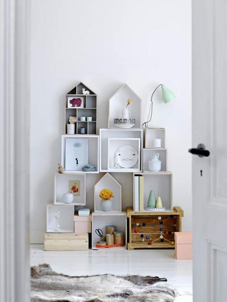 Geometria y colores delicados. Una decoracion perfecta para el verano