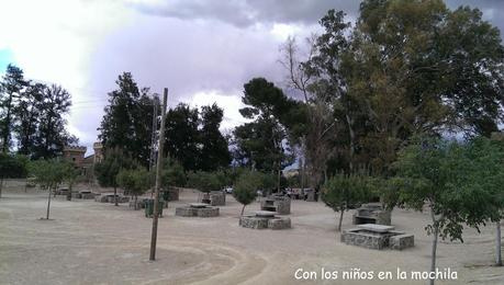 Archena con niños: área recreativa de la presa de Río Muerto