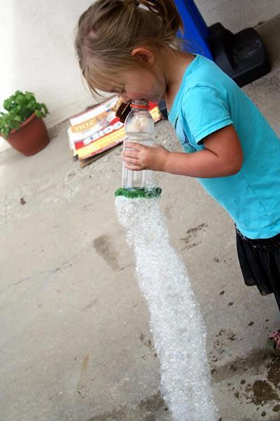 burbuja pompa jabon 2 Serpiente de pompas de jabón