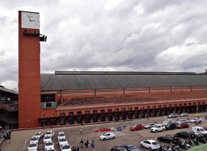 Reloj de la Estación de Atocha, en Madrid