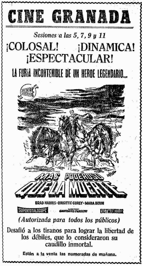 Granada, Fiestas del Corpus 1964, hace 50 años