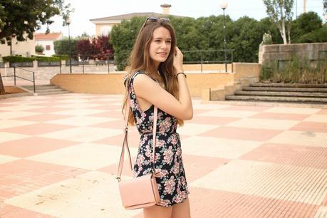OUTFIT: Floral Playsuit