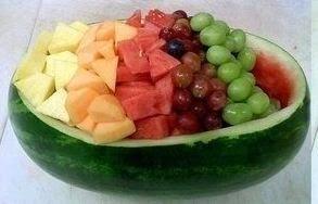 Cómo hacer una fuente de frutas