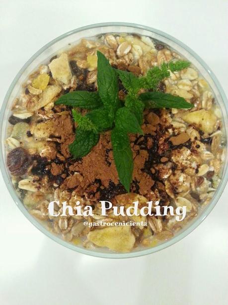 Chia Pudding (Plátano y Hierbabuena)