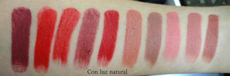 Mis labiales de Natura de la línea UNA.