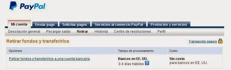 Como transferir dinero desde Paypal a Payoneer