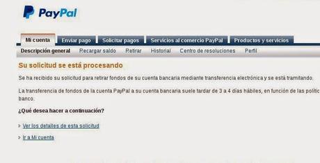 Como transferir dinero desde Paypal a Payoneer