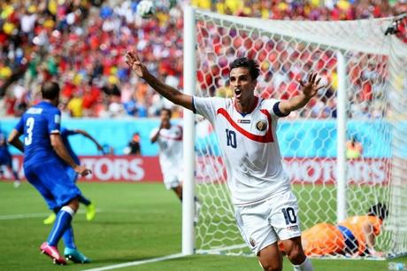 Costa Rica sorprende y vence a Italia