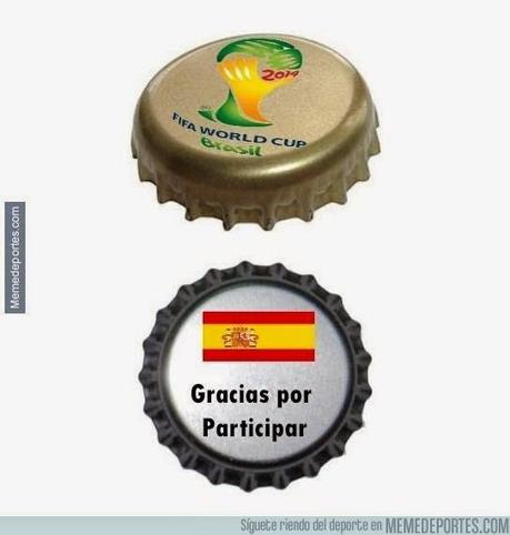 Los mejores memes de la derrota de España. Parte 1
