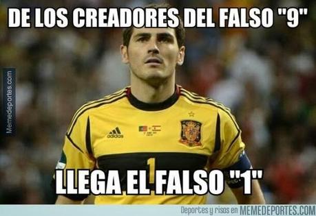 Los mejores memes de la derrota de España. Parte 1