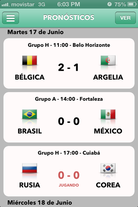 Brasil pronostica 2014 Averigua cuánto sabes de fútbol con la app Brasil Pronostica 2014