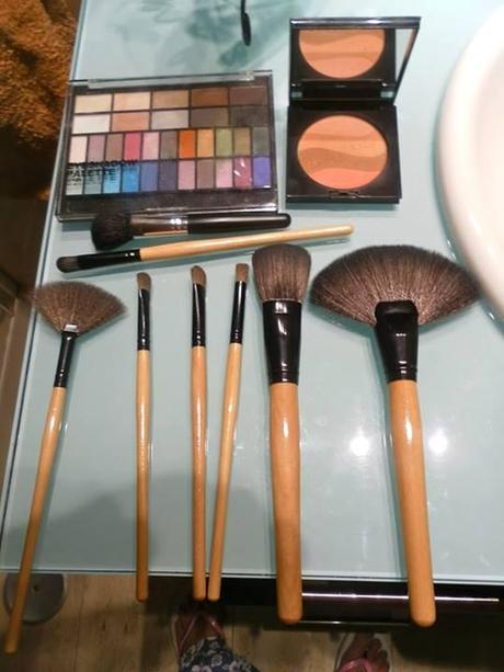 maquillaje esmeralda, brochas, para que sirve cada brocha, blog soloyo