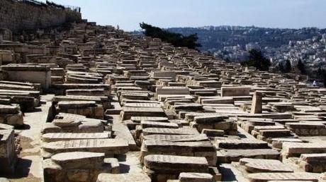 Cementerios judíos. Monte de los Olivos. Jerusalén